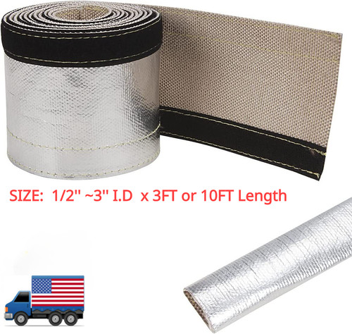 Heat shroud aluminized - heat,